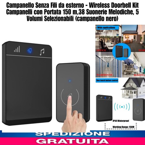 Campanello senza fili - campanello,