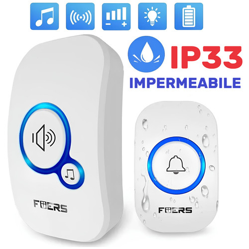 Campanello senza fili wireless - campanello,