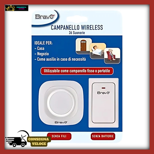 Campanello senza fili - fili, da